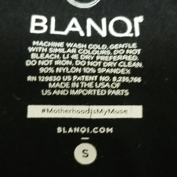 BLANQI Everyday™ Maternity Underbust Belly Support Black - Picture 7 of 10